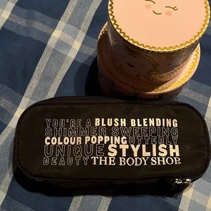FREE WITH BUNDLE The Body Shop makeup brush bag